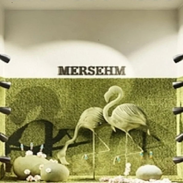 Custom Window Display Artificial Fiberglass Flamingo for Store Window Decoration Visual Decoration Animal Sculpture