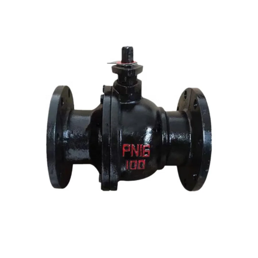 Cast Iron Ball Valve Manual High Temperature Thermal Oil Flange Ball Valve