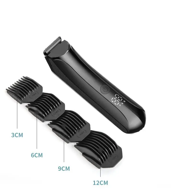2023 New product launch durable Waterproof Rechargeable shaver Body Hair Trimmer for men multifunctional