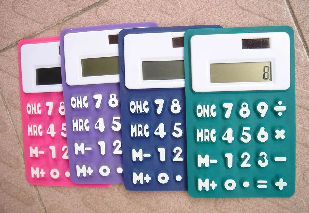 2021 Wholesale silicon calculator solar