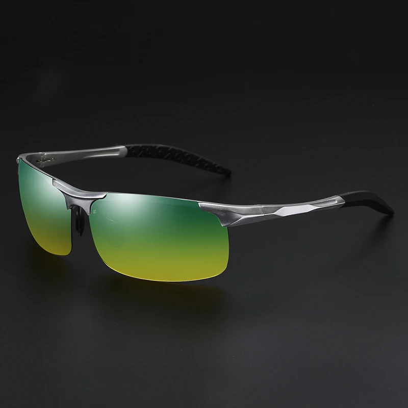 2020  Day And Night Vision Glasses Fishing Polarized Color Changing Discoloration Sunglasses