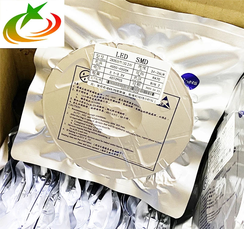 Factory Price Full Color Rgb Led Panel Led Beads 0.2W 0.5W 1.5W Smd Led Chip 5050 Tri-Color(Red-Blue-Green)