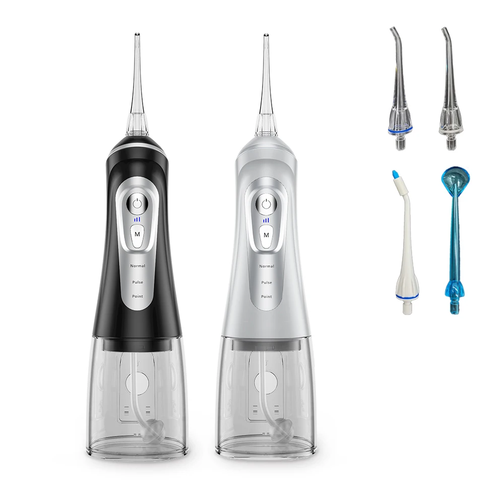 IPX7 Waterproof Cordless Water jet Flosser Portable Oral Irrigator Dental Floss water flosser for Home and Travel