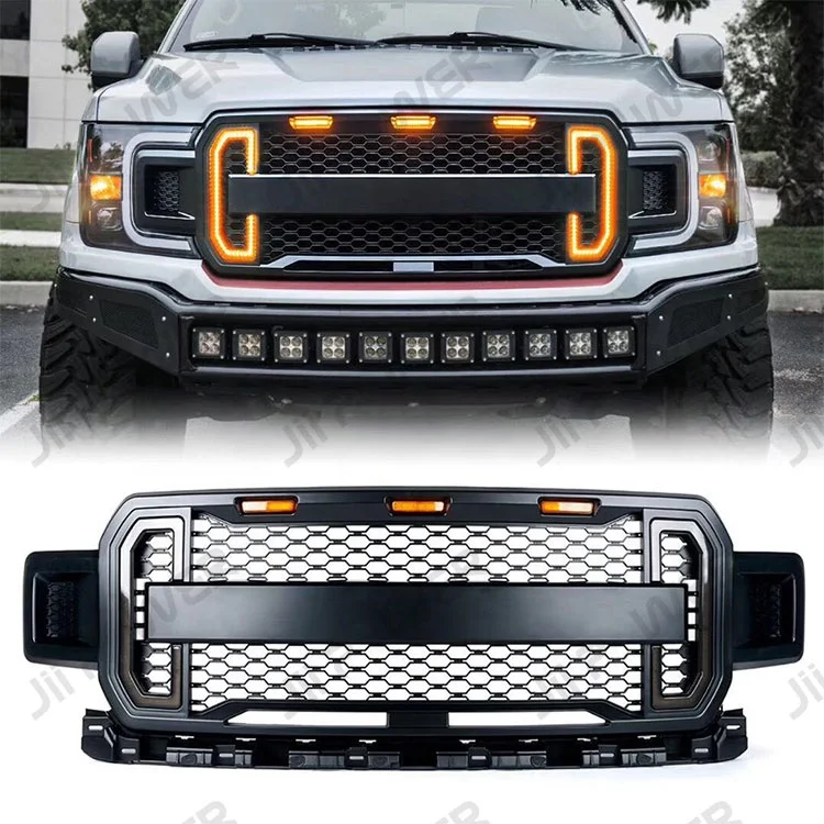  Черная решетка для указателя поворота Ford F150