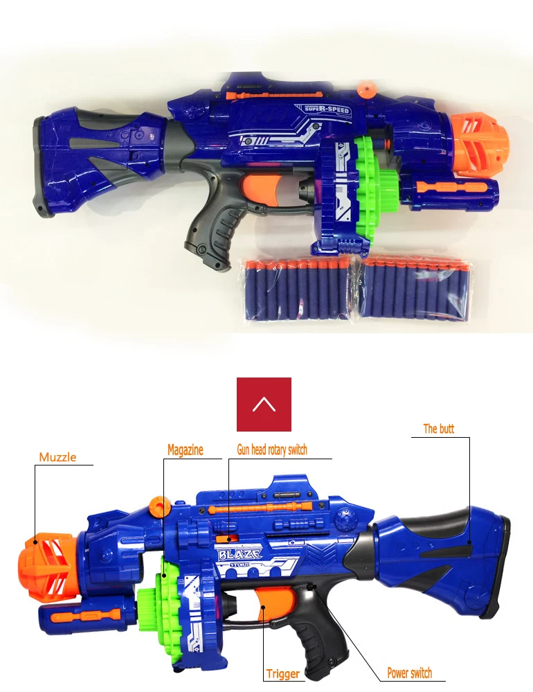 2021 Popular Toy Guns For Kids Children Electric Soft Bullet Shell Ejecting Plastic Shooting Toy B/o