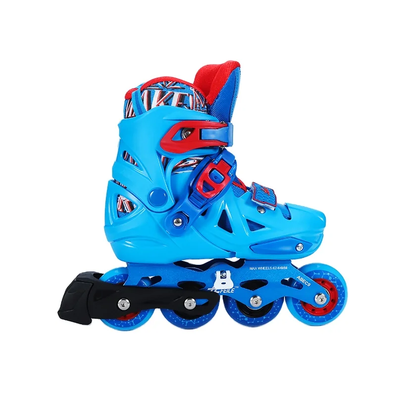 oem&odm factory kids adjustable with light up pu wheels inline skate