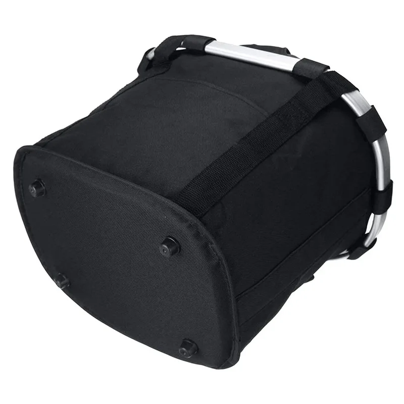 Quick Release Bicycle Basket Multi-Purpose Detachable Small Pet Carrier Easy Install Bike Basket  Front Handlebar