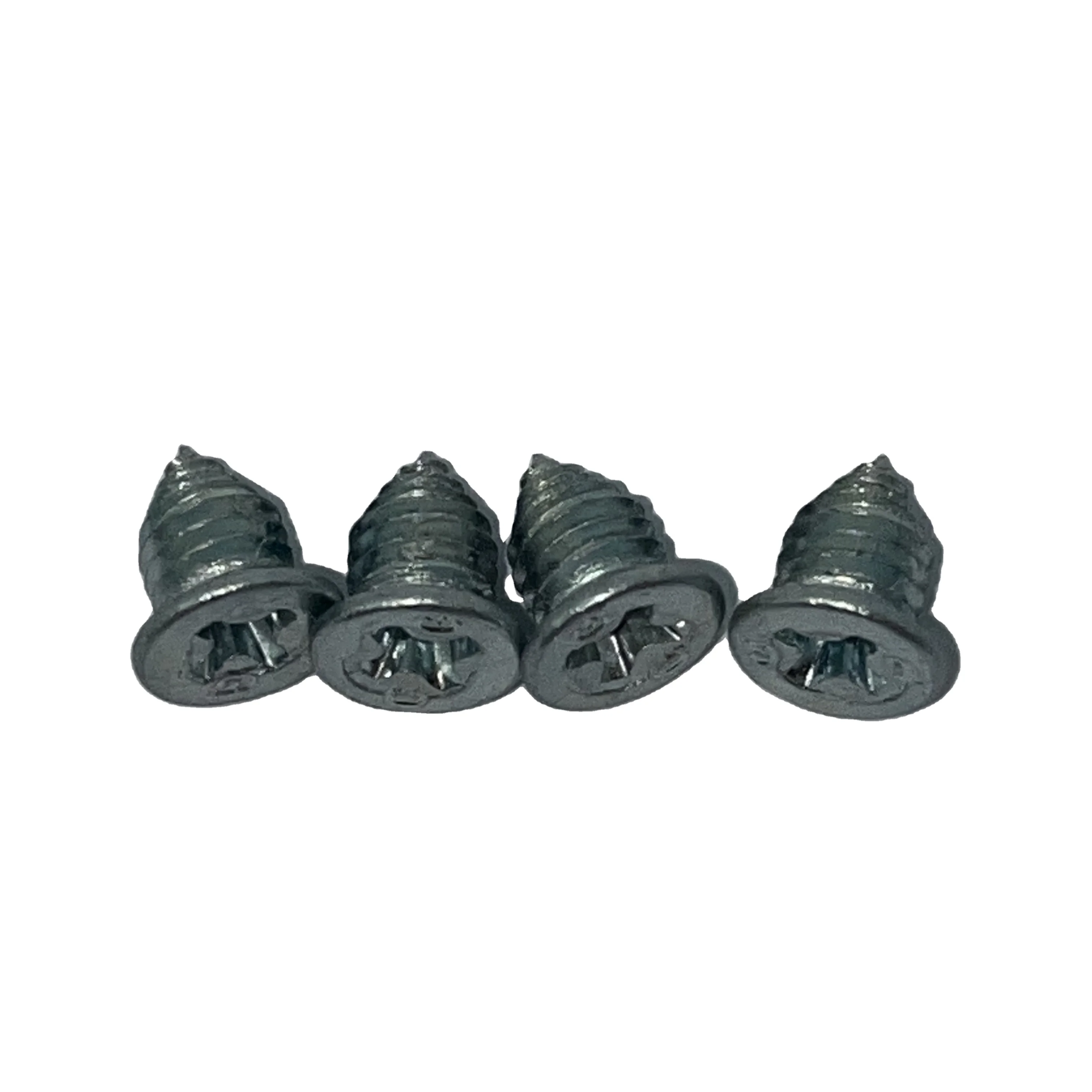 Din Standard Cross Flat Head Self Tapping Screws Metric Fine Thread Nails Stainless Steel and Steel Blue Zinc Plated