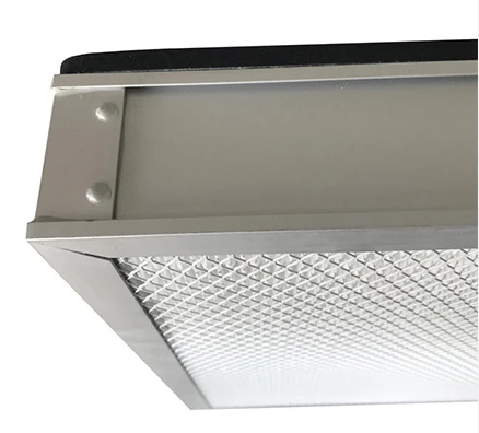 OEM Lab Clean room laminar air flow hood Use aluinum frame H13 H14 fiberglass FFU HEPA Filter compressed air filter