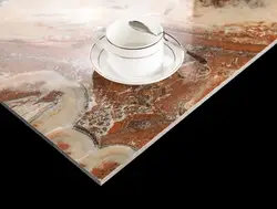 Factory Homogeneous Tiles Hot Sale Iranian 60*60 Swimming Pool Border Edge Tile