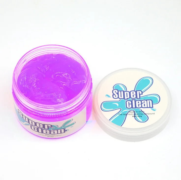 Wholesale Car Cleaning Slime Cleaning Soft Glue Universal Keyboard Dust Removal  Clear Slim Glue Kit