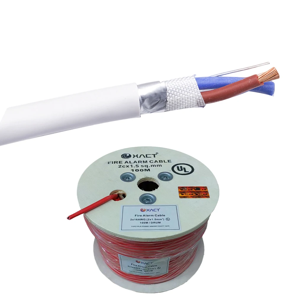 3x1.0mm2 Shielded Tinned Copper Solid or Stranded Fire Alarm Cable