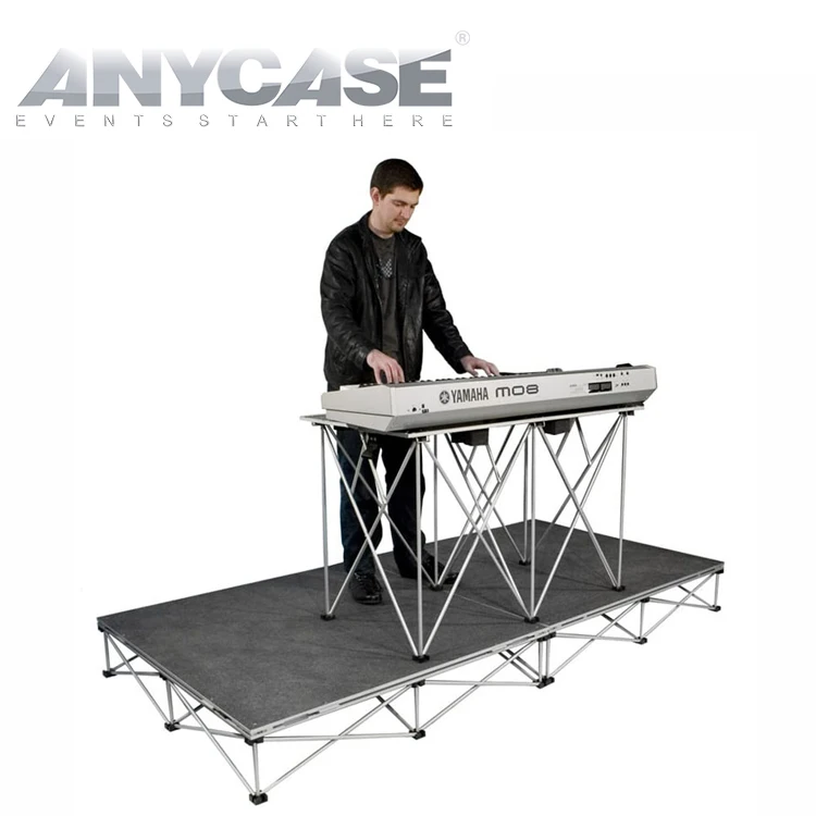 ACS Wedding Party Entertainment Smart Dance Stage Event Rentals Equipment Aluminum Mobile Show Stage Platform