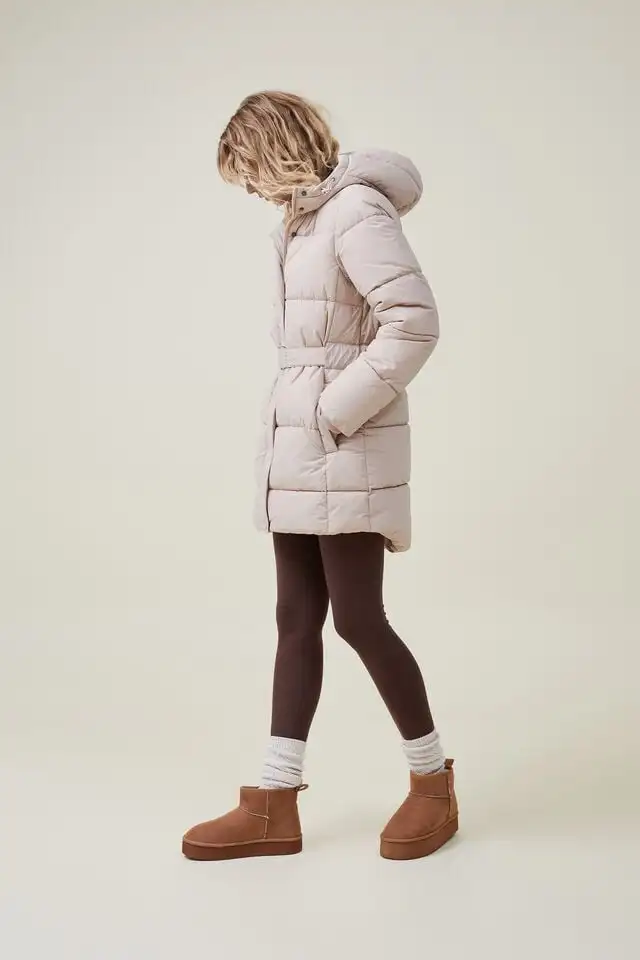 Wholesale Custom Hooded Puffer Jacket Oversized Padded Winter Parka Plus Sizes (XXL) Waterproof Bubble Feature Decorated Lines