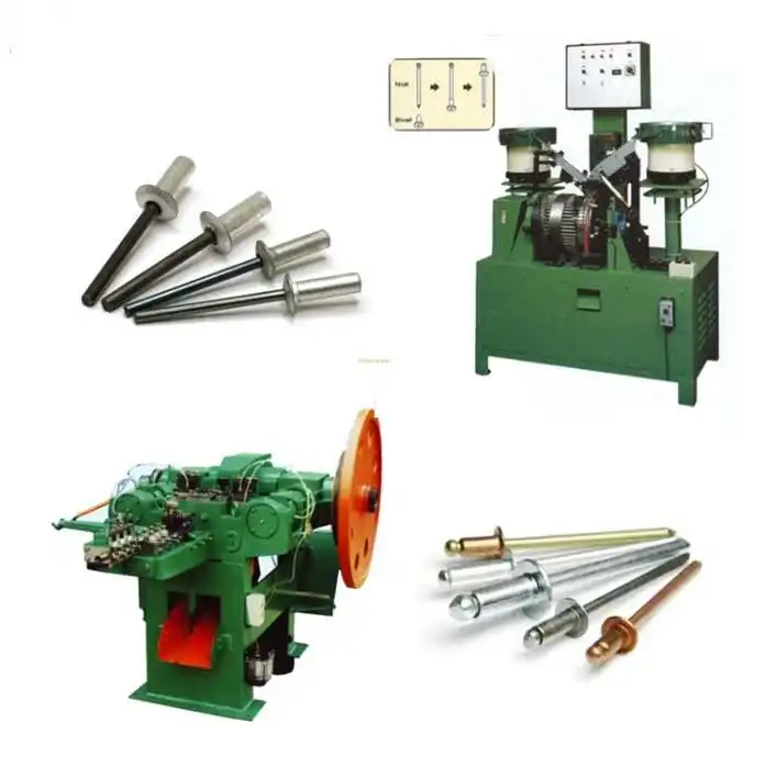 High Speed Aluminum  Blind Rivet Nail Making Machines for Blind Rivet  production line