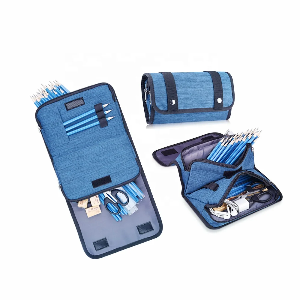 Pencil Case Big Capacity Pencil Bag Large Pencil Pouch with Double Zipper