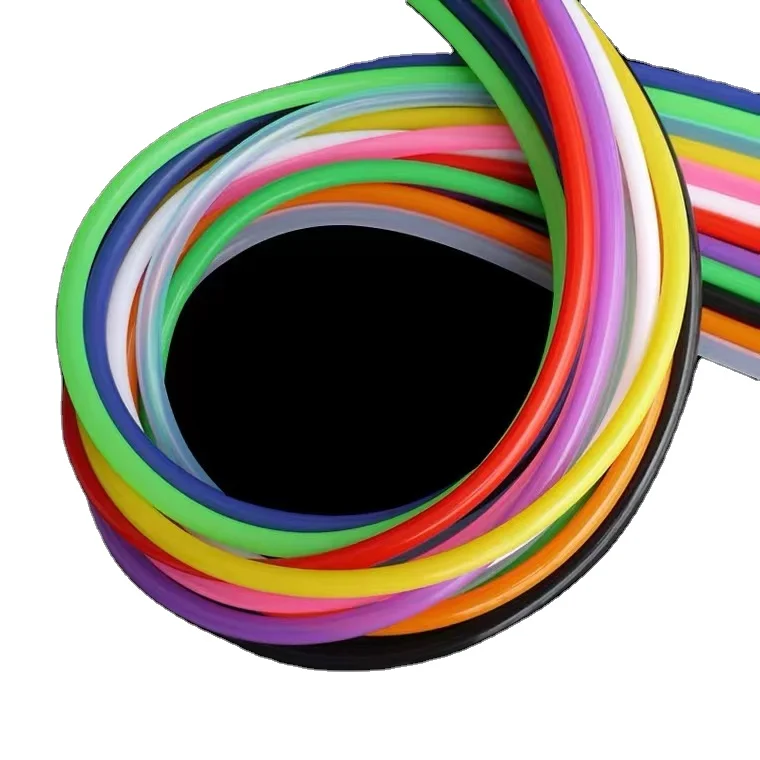 Custom size high tensile strength durable hose Muscle exerciser Training tube rubber latex tube