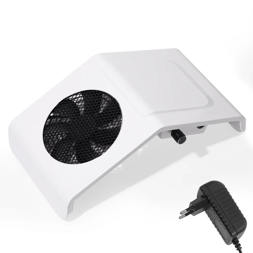 New Nail Dust Collector 4Fans Nail Dust Extractor Vacuum Cleaner Manicure Machine Nail Dust Collector for Home Beauty Salon Use