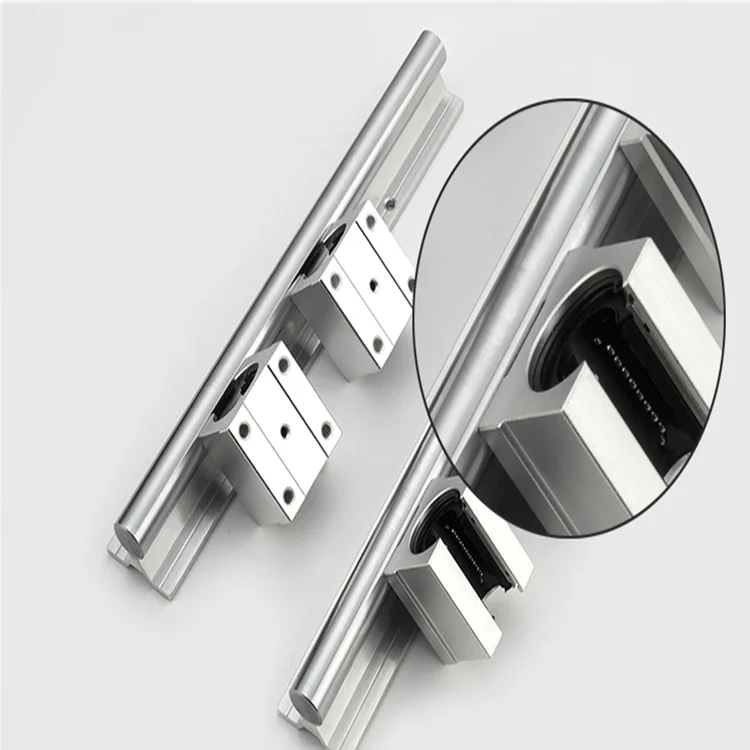 High precision shaft diameter linear slide rail block bearing units SBR12 SBR12UU SBR12LUU for CNC machinery