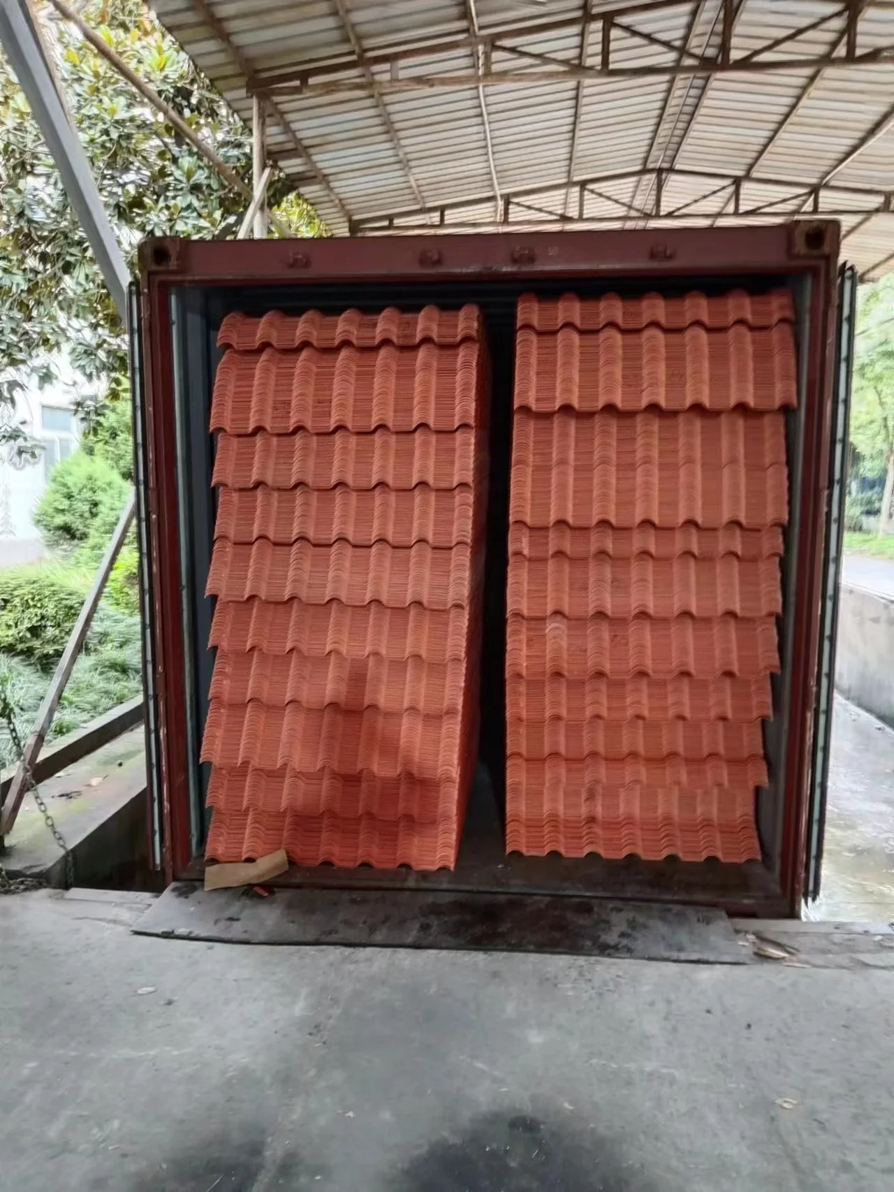 Metal replaced resin roof sheet upvc resin roof