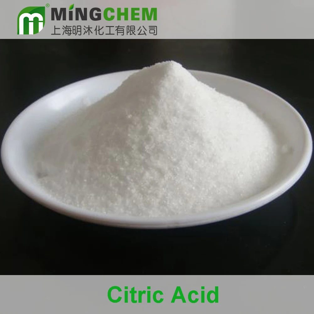 
Food Grade Additives Organic Bulk Powder Price 25kg Bag Free Drinks BP98 USP FCC Natural Fermentation Citric Acid Anhydrous 