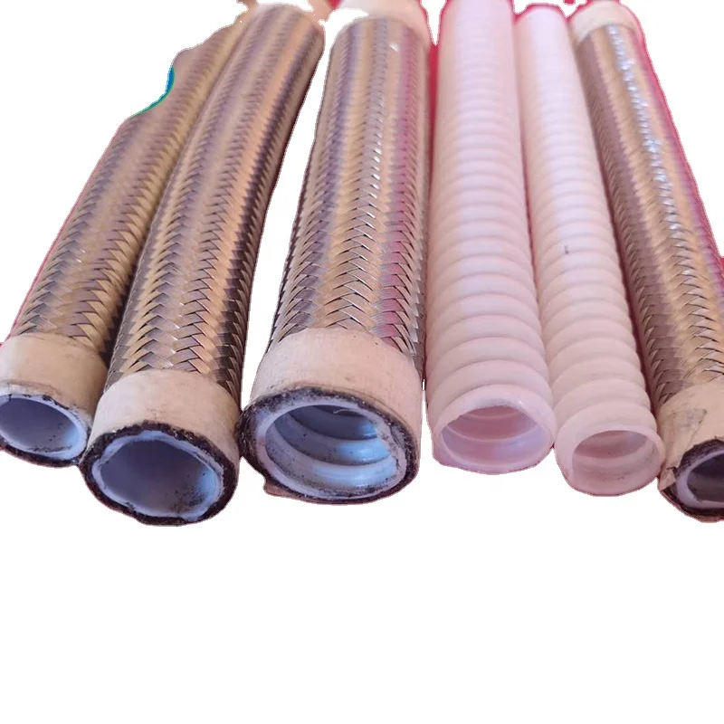 Manufacturer processing custom PTFE hose thread metal hose PTFE hose