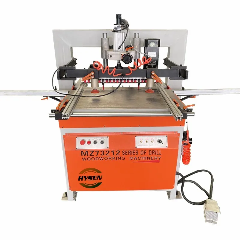 Double-line Carpenter Multiple Drilling Machine Wood Boring Machine Drilling Machine