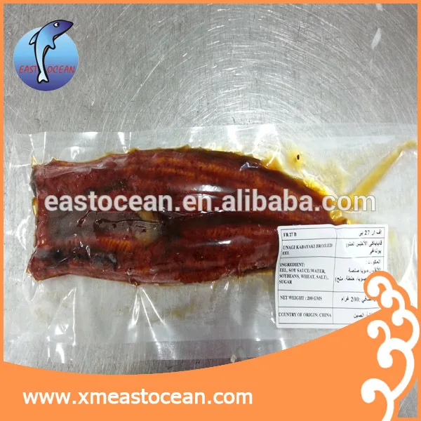 Factory wholesale frozen products smoked eel fish for sale