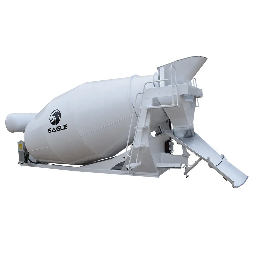 8 M3  diesel mobile concrete mixer machine for sale