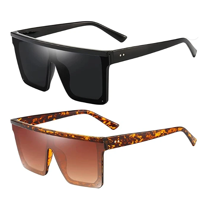 big square frame woman sunglasses fashionable personality outdoor shades newest 2021 brand designer sun glasses