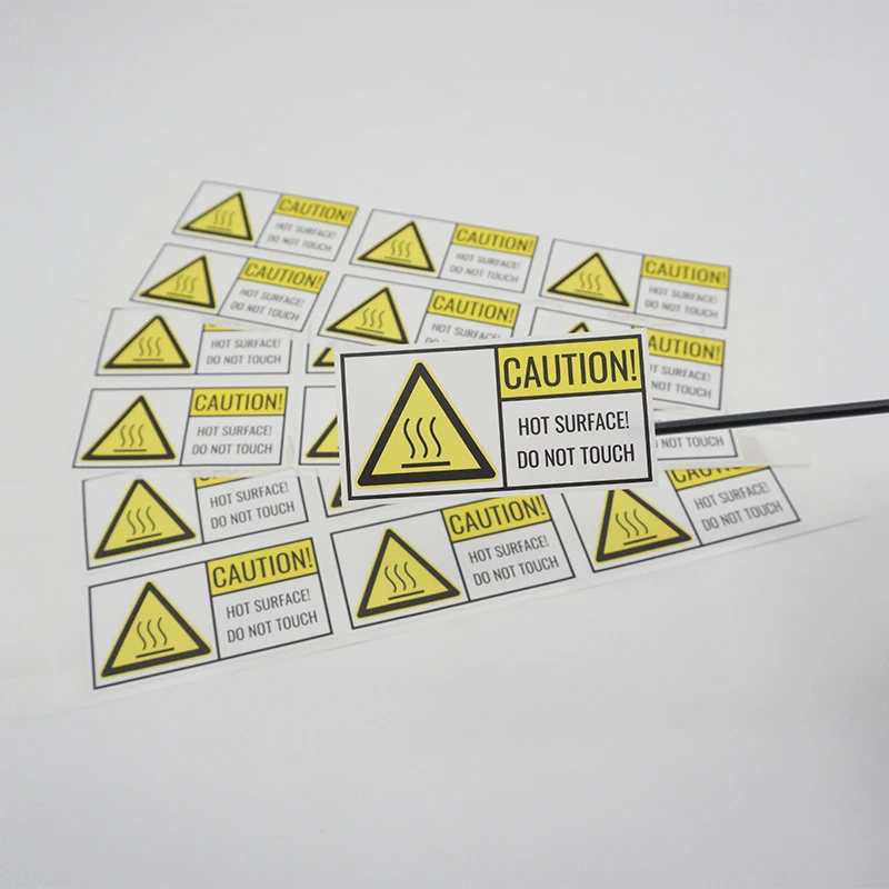 Custom Industrial Serial Number Stickers Sheet Label Roll with Serial Number