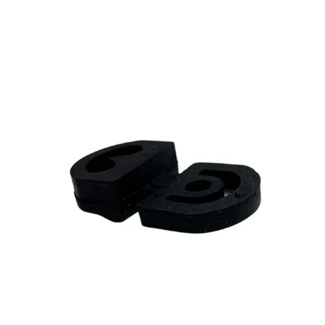 Лидер продаж, фитинг гармошкой, резиновая подушка, буферная Подушка, размер L 18 мм H 30 мм Thk 4,2 мм, восьмиугольный резиновый буфер