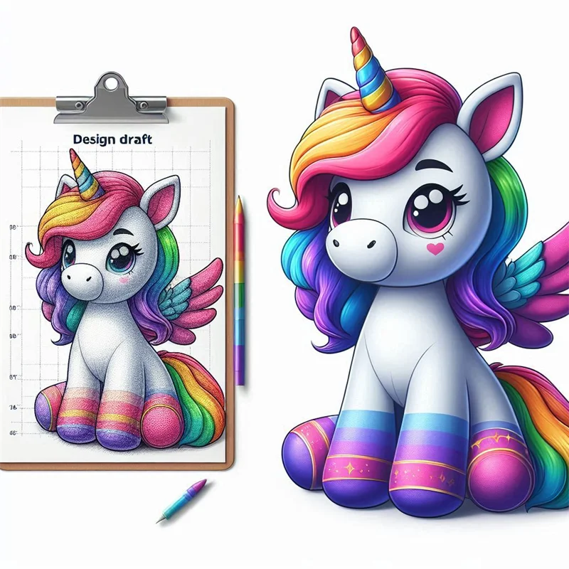 Custom Plush Manufacturer Make Your Own Plush Peluche Custom Soft Unicorn Plush Stuffed Animal Toy