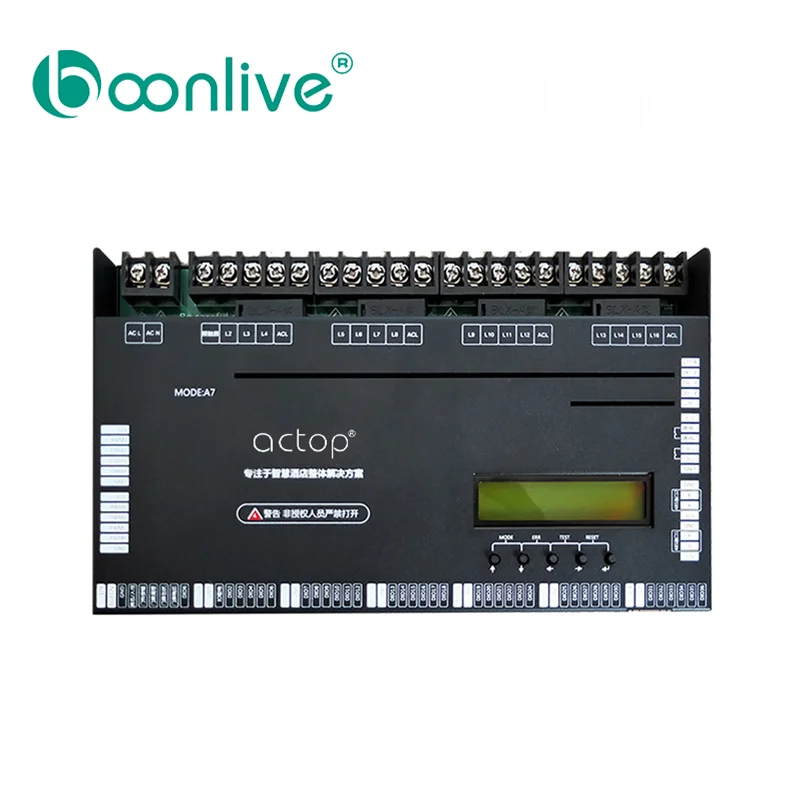 Boonlive Shenzhen GRMS  Customization A7 Controller    RS 485 For Hotel Smart Automation