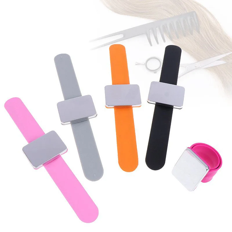Professional Salon Magnetic Bracelet Wrist Band Strap Belt Hair Clip Holder Hairdressing Styling Hair Accessories Barber