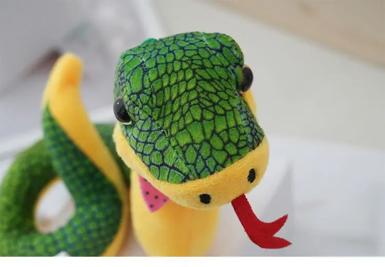 Factory Wholesale 12CM 19CM Stuffed Animals snake Toys Promotional Plush Toys Cobra