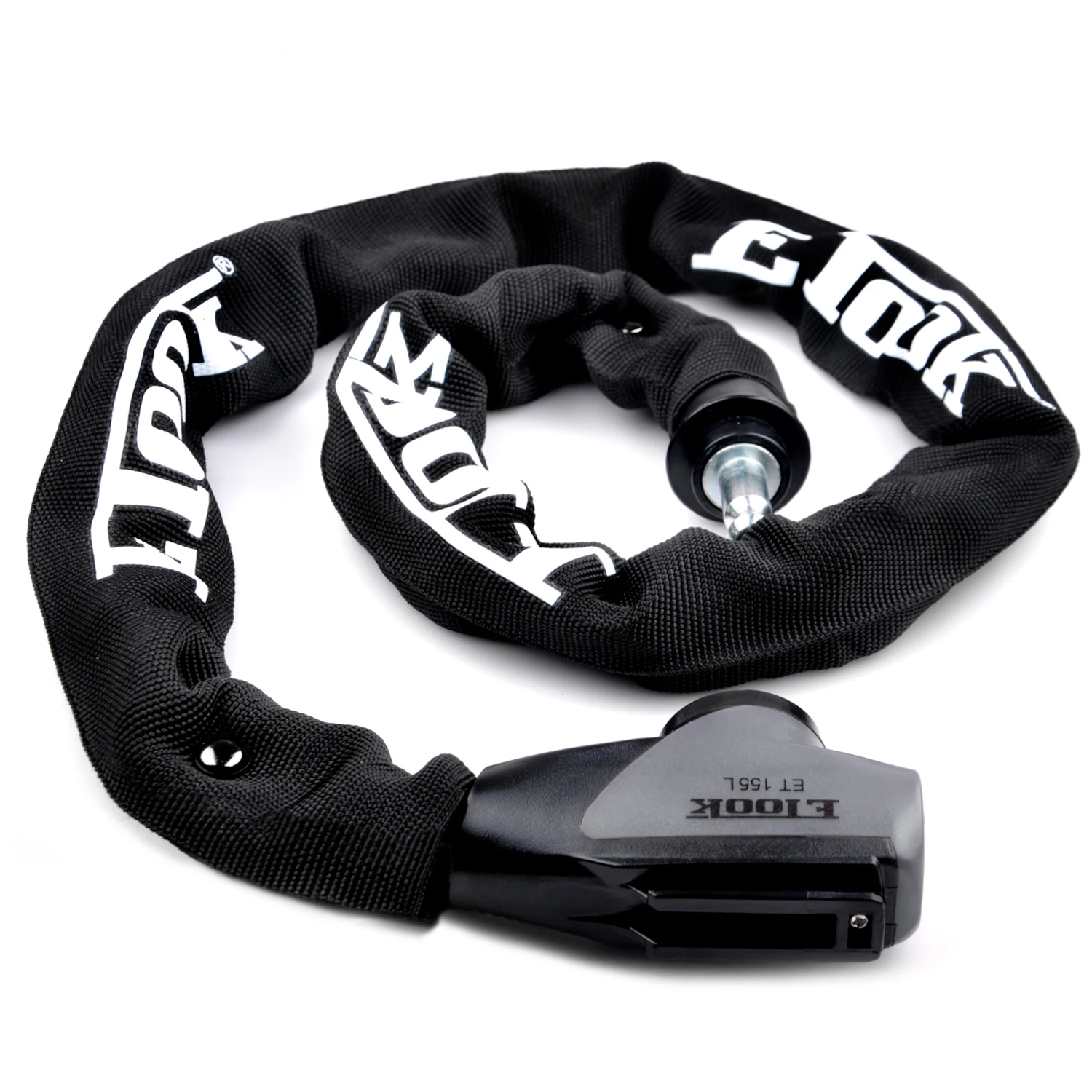 ETOOK 7mm Thick Bike Chain Lock Bicycle Anti Theft High Security Chain Lock Bike Locks with Keys