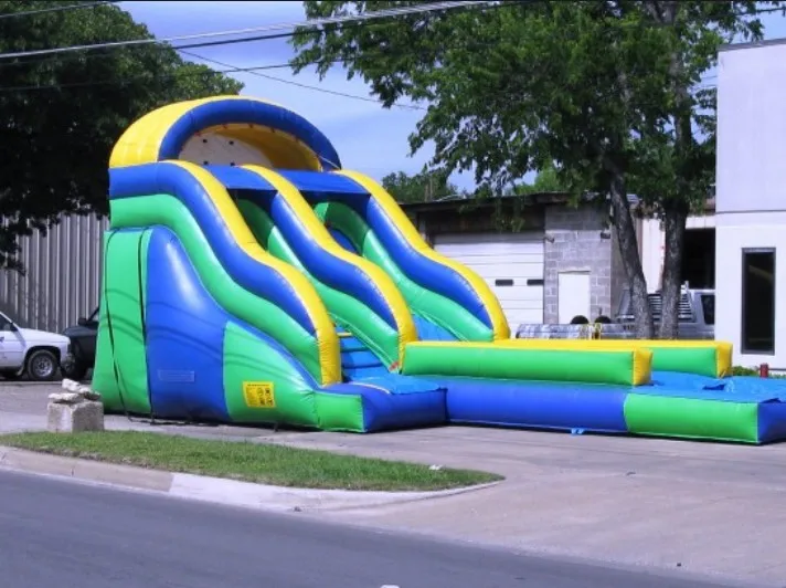 Top sale durable inflatable dry slide