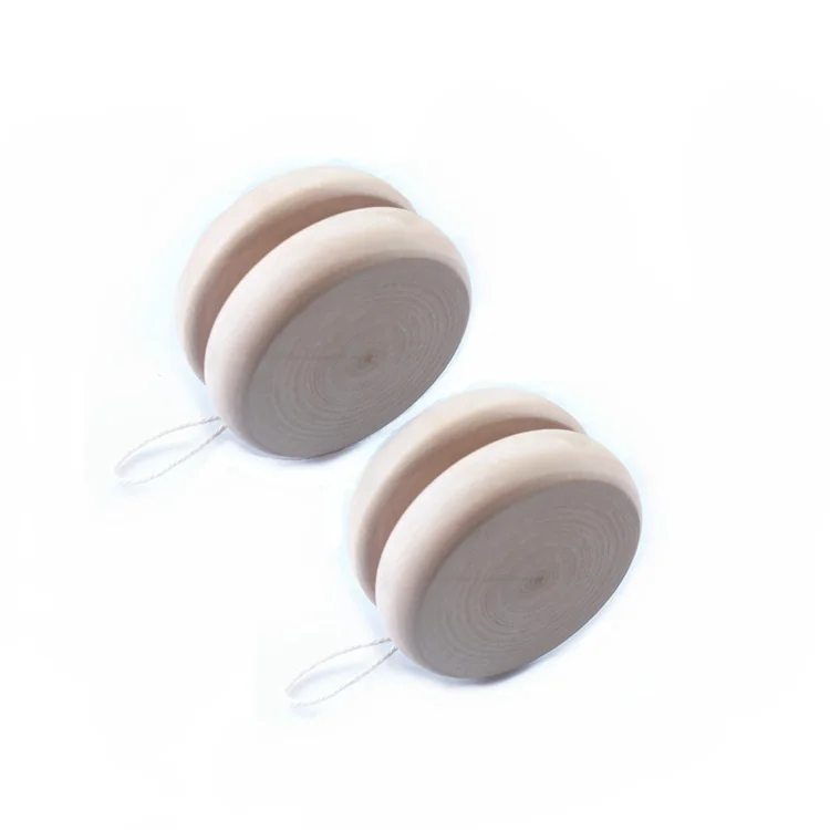 Wholesale Custom Logo Wooden Yoyo Gift Handmade Crafts Wooden Educational yoyo Toy