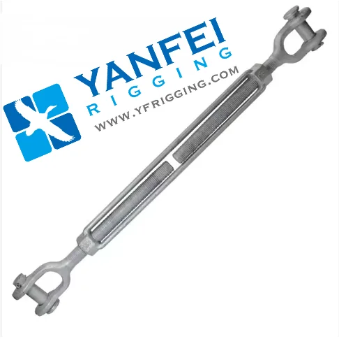 U.S. Type Galvanized Jaw & Jaw Turnbuckle Use For Wire Rope Chain