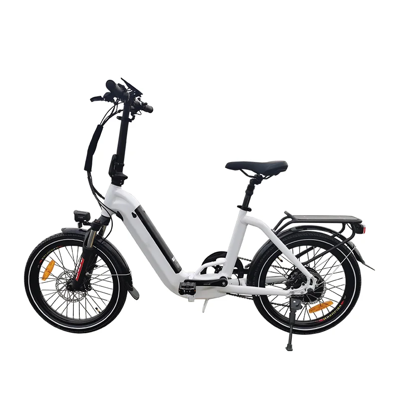 China manufacturing foldable ebike 48v 500w electric bicycle e bike adult electric folding bike with suspension fork