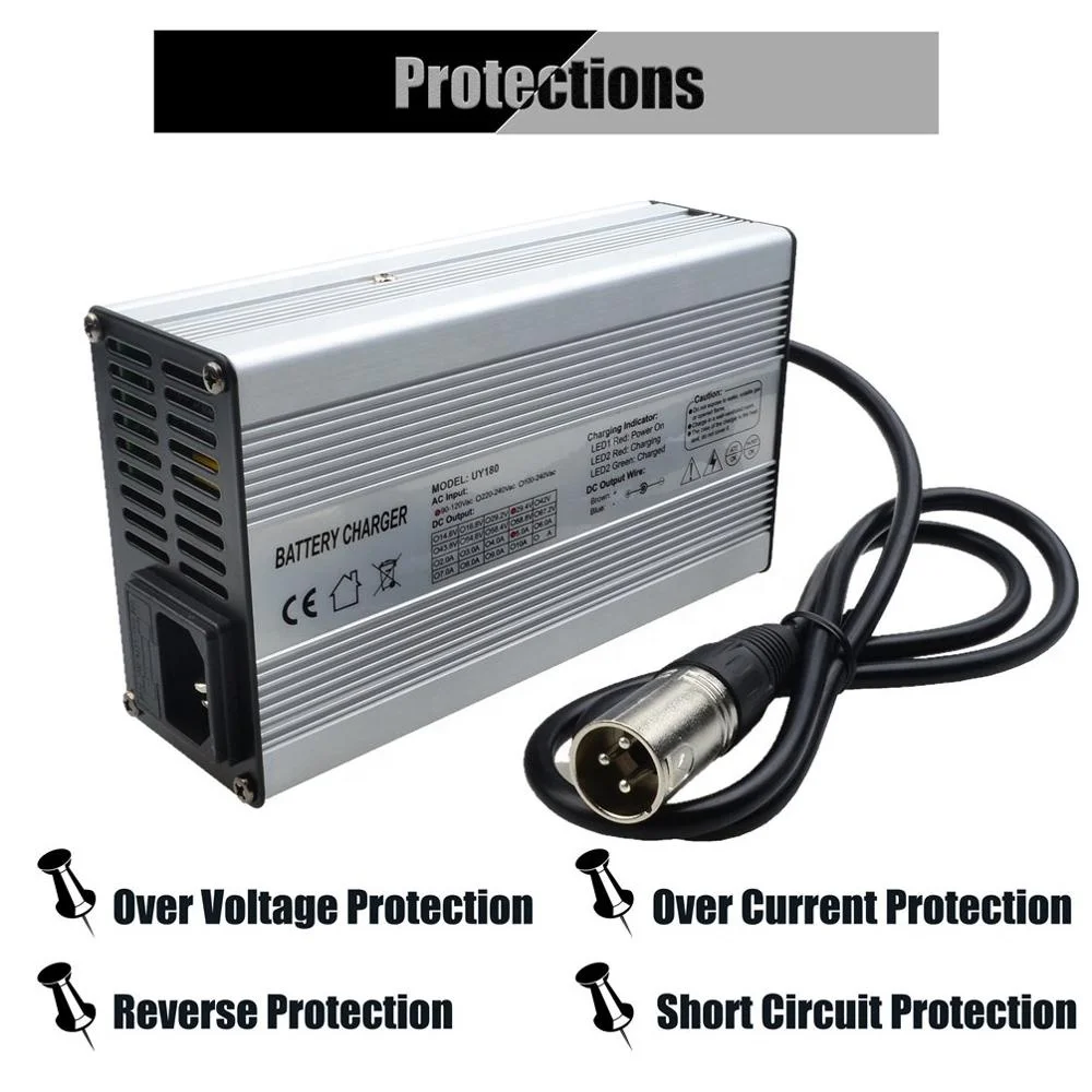 36V 4A lead acid battery charger for electric scooter forklift bike car SLA battery charger