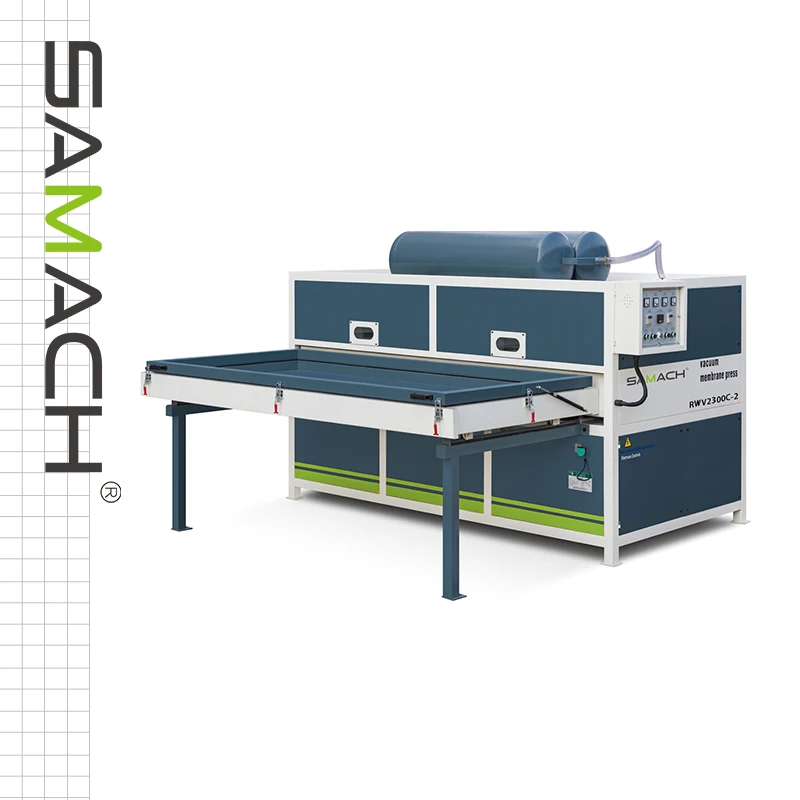 SAMACH Furniture Automatic Membrane Machine Woodworking Vacuum Membrane Press