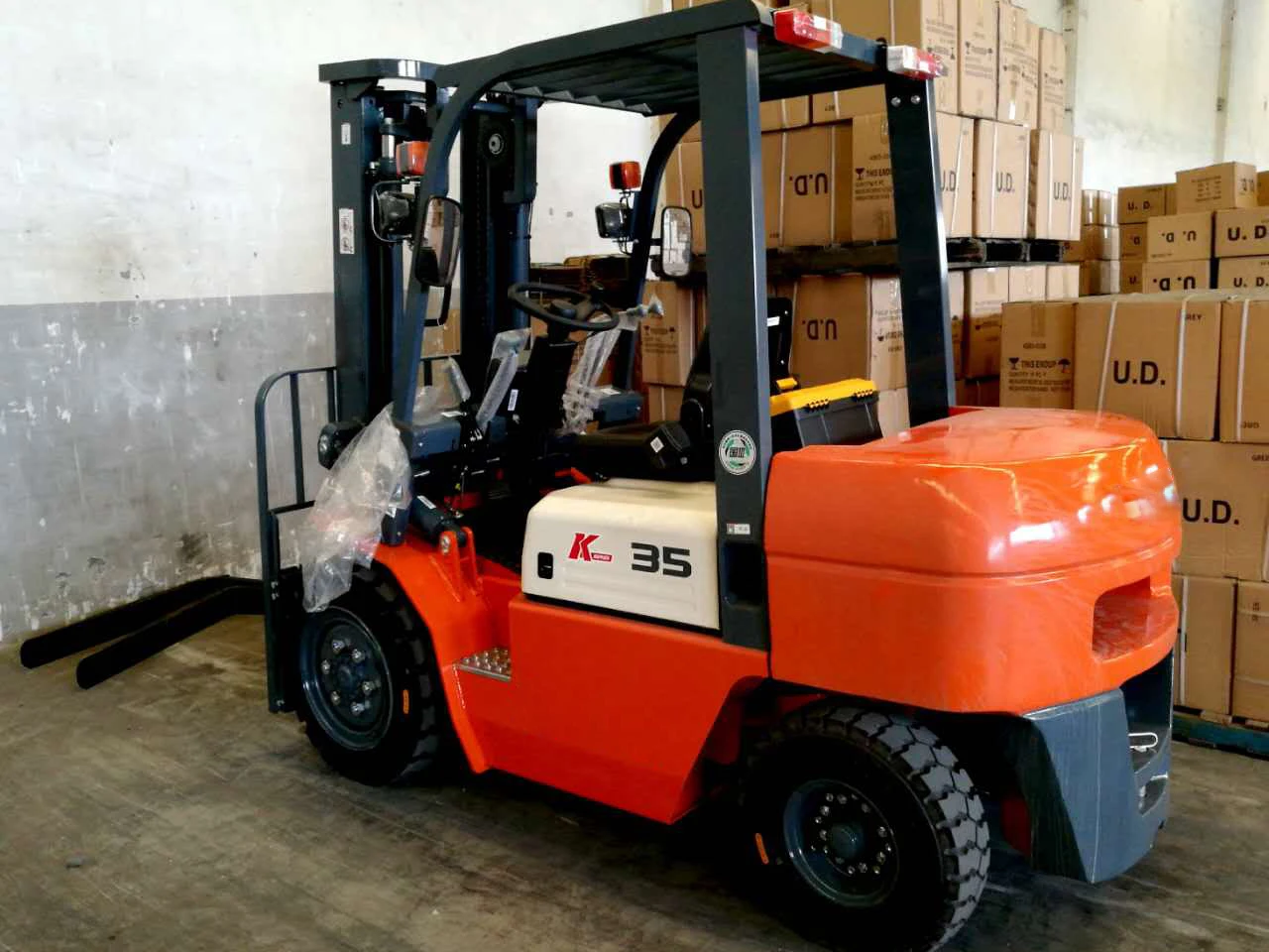 Factory Price Brand New 3.5 Ton HELI Forklift Diesel Forklift K2 Series Mini Forklift High Quality CPCD35-Q19K  in stock