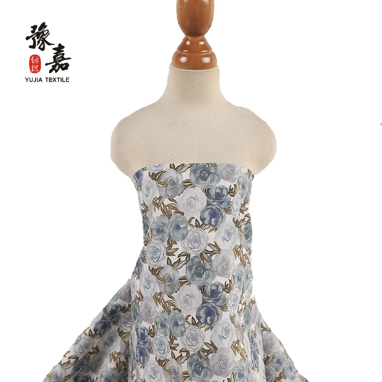 Hot selling woven cotton custom fabric printing digital print fabric