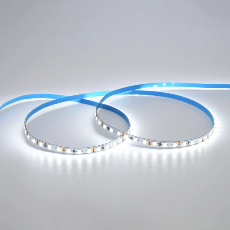 Led strip lamp Sanan chip 8mm width lumen 120/m 120Leds/m led strips for Living room cabinet lighting