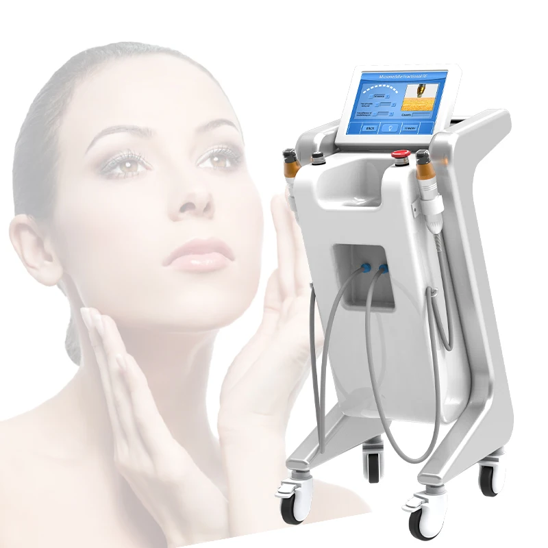 Rf Microneedle Technology Radio Frequency Microneedling Machine Vertical For Skin Rejuvenation