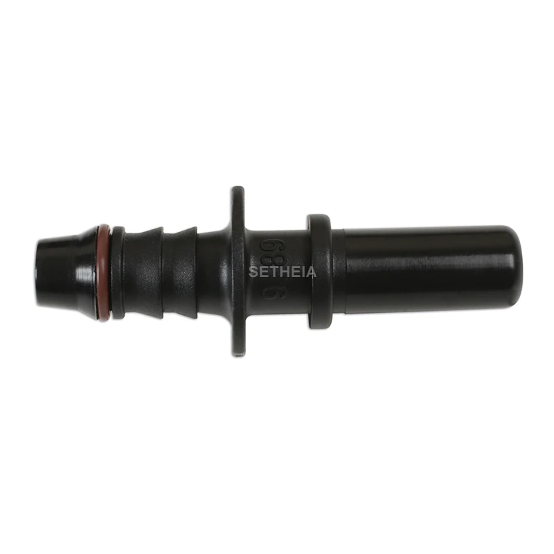 SAE 9.89mm-ID8mm male quick connector for car fuel urea water line system nylon pipe rubber hose fittings connect