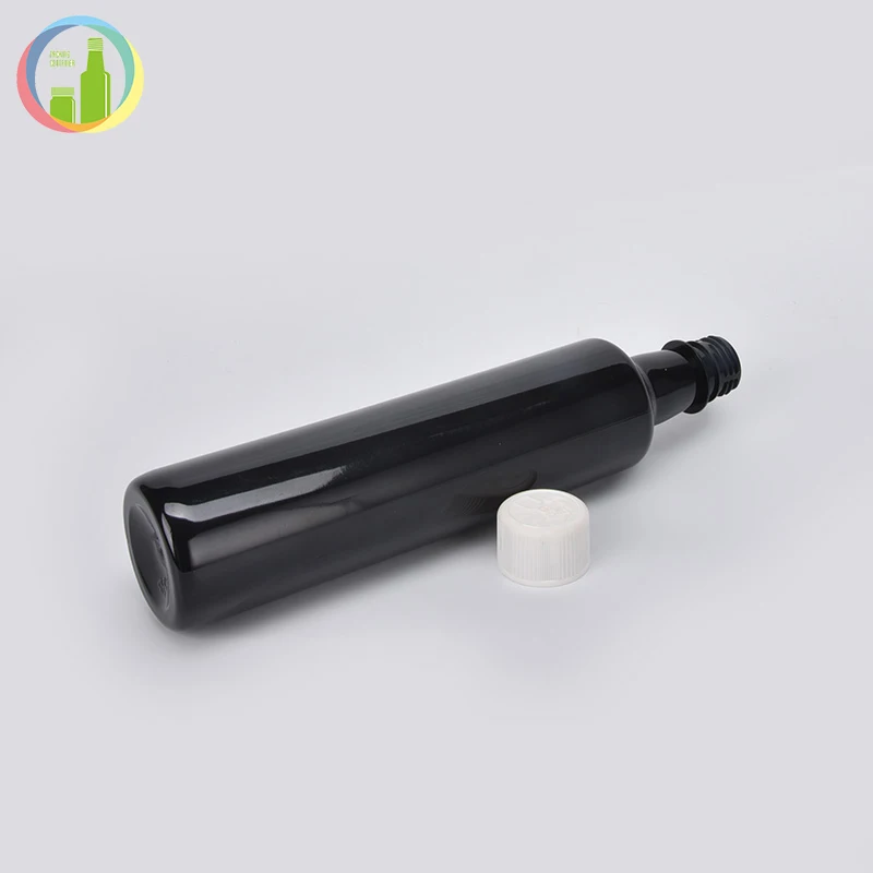 Leak proof kitchen packing bottles olive cooking oil storage bottle with screw cap