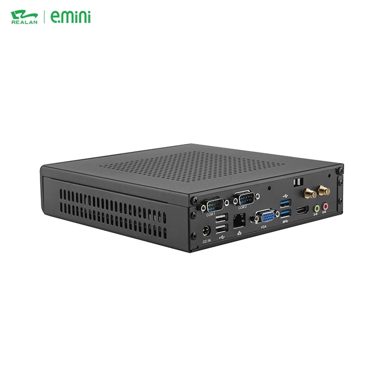 Cheap Rugged Fanless Windows 10 Minipc Celeron Usb Pfsense High Configuration Space Saving Cloud Computer